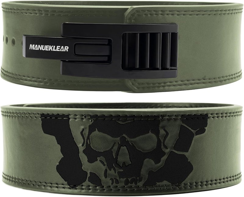 M MANUEKLEAR Lever Lifting Belt for Man and Women, Weightlifting with Adjustable Heavy Duty Buckle, Professional Weight Lifting Belt - Image 1